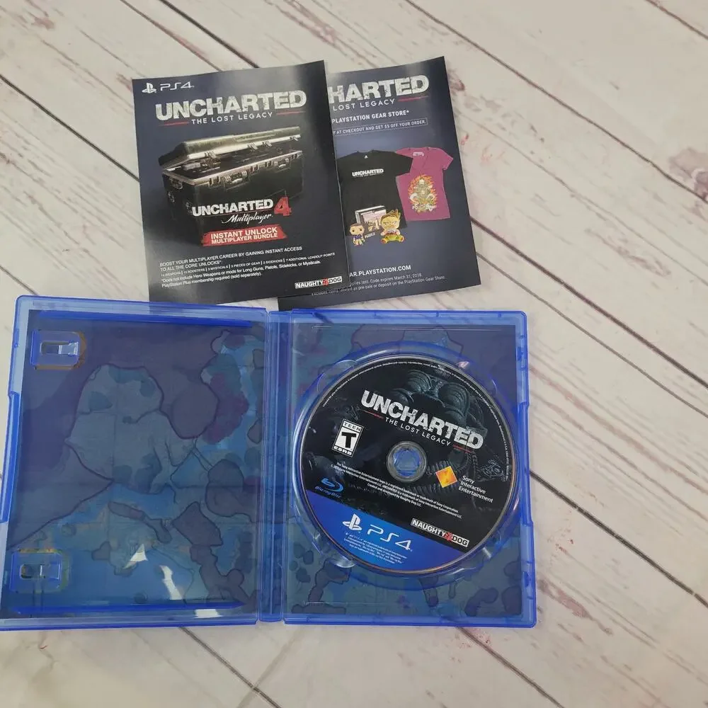 Uncharted: The Lost Legacy PS4 PlayStation 4 Complete